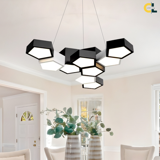 Geo Chandelier